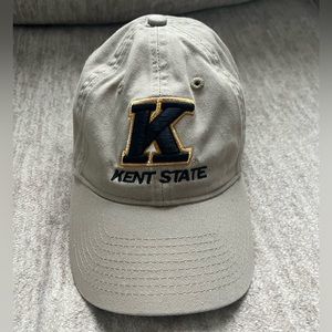 Beige Kent State hat